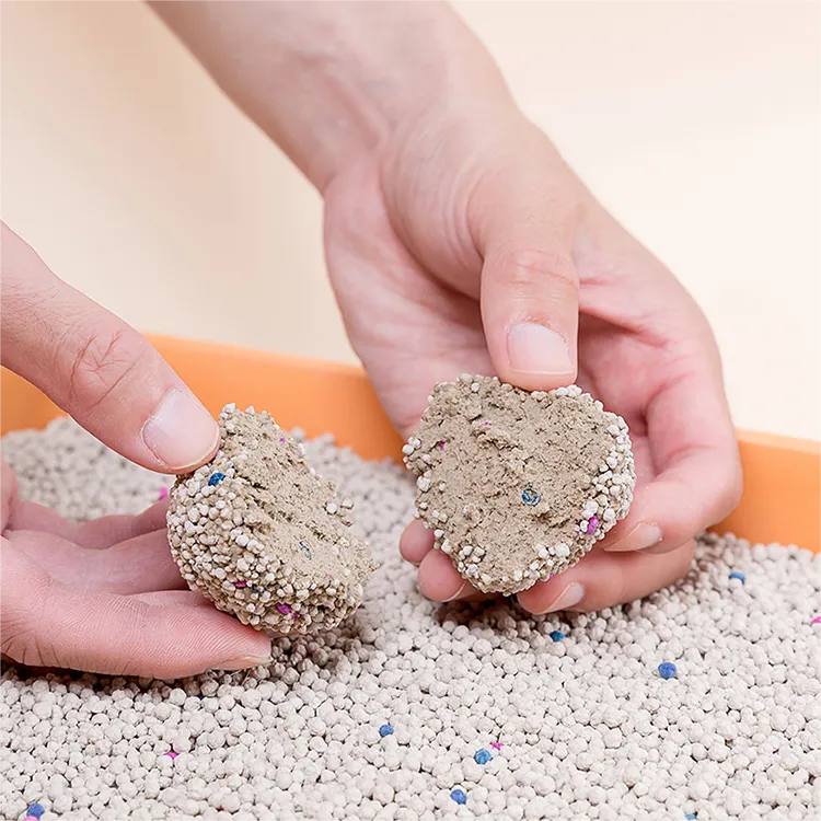 Best Selling Products 2023 Amazon Bentonite Cat Litter with Strong Clumping Dust Free High Quality Bentonite Cat Litter