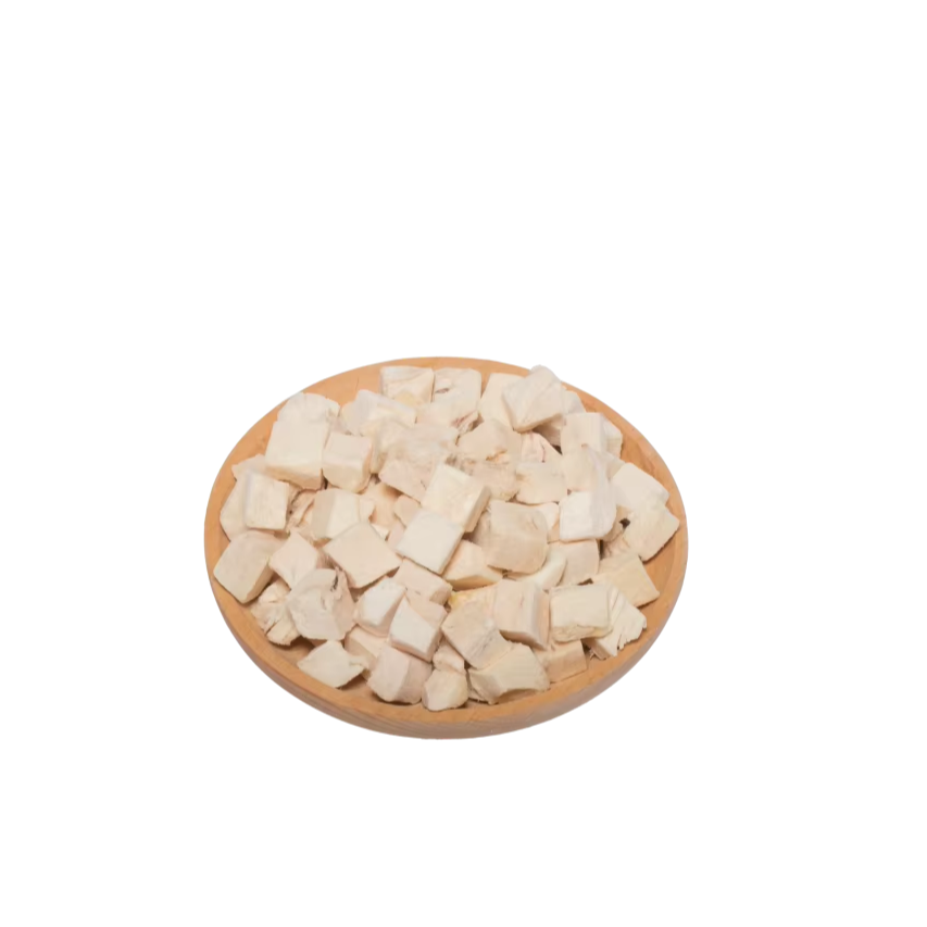 Bag of cat food freeze-dried chicken pellets pet chicken breast nutritionally fattening hair gills dog and cat food