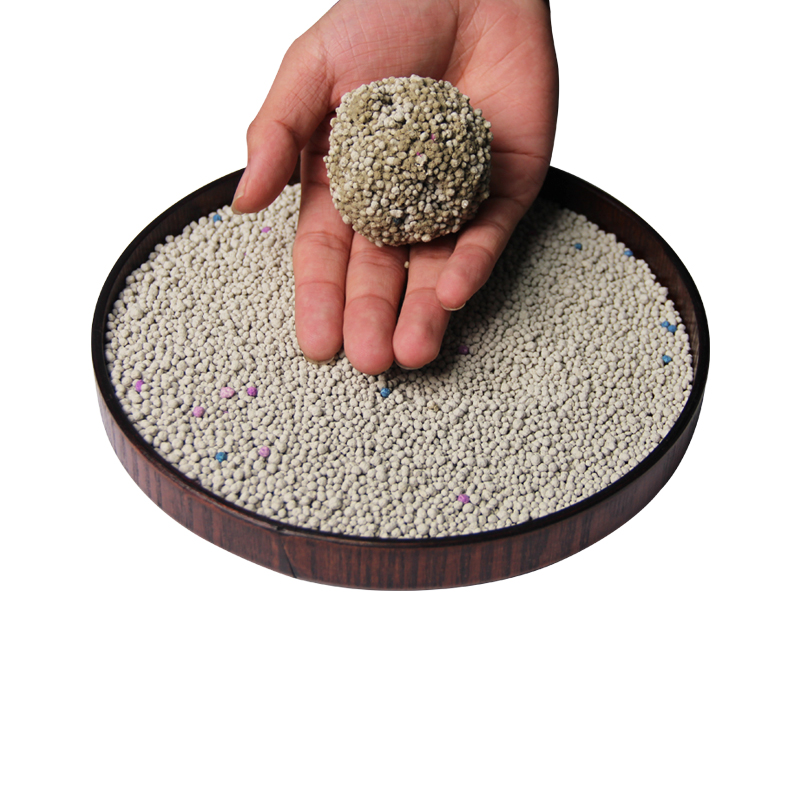 quickly absorb sand clumping wholesale free samples customizable packaging bentonite cat litter