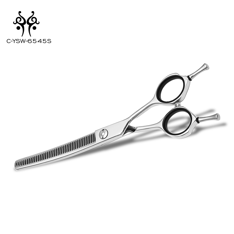 High Grade professional Japanese Steel Pet Grooming Curved Thinner Hair Thinning Shears