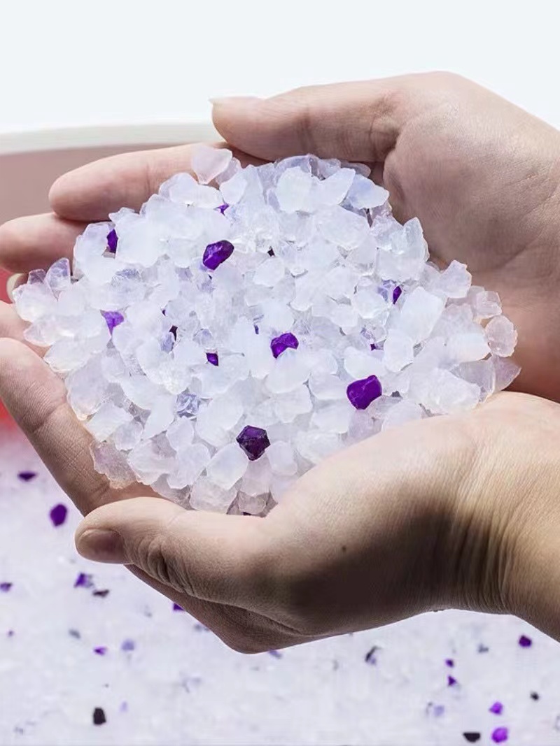 Wholesale Of New Features non-agglomeration silica gel cat litter crystal for pets crystal cat litter