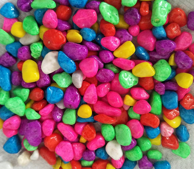 Manufacturers Wholesale Aquarium Luminous Stone Fish Pond Color Decorative Stone Landscape Stone