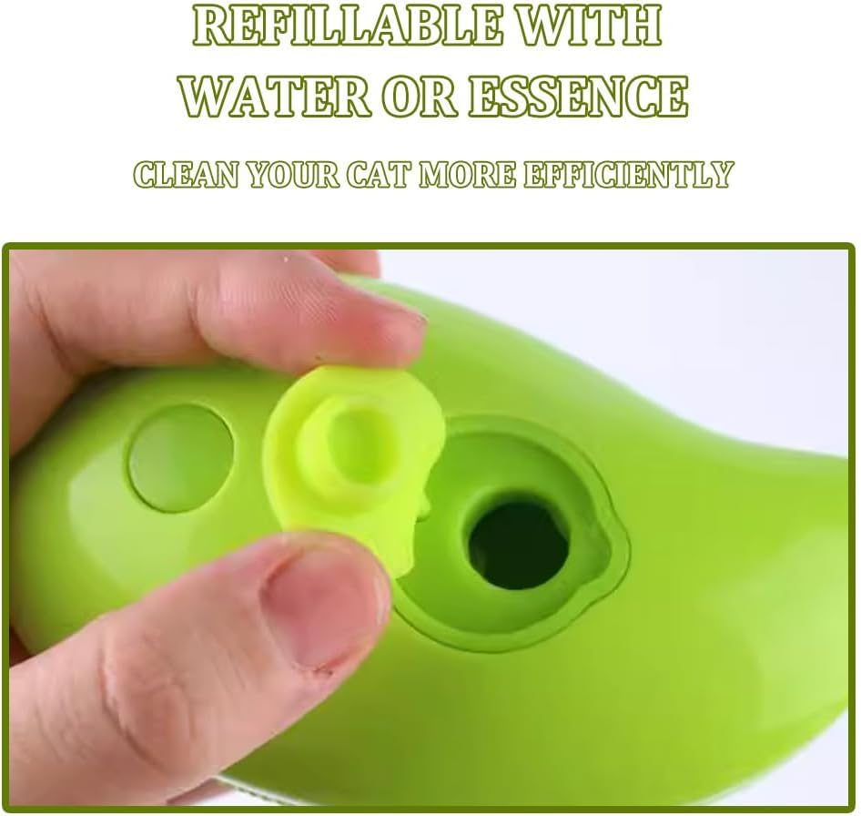2024 New 3 in 1 Pet Grooming Hair Massage Comb Multifunctional Self Cleaning Hair Remover Electric Spray Steam Cat Hair Brush