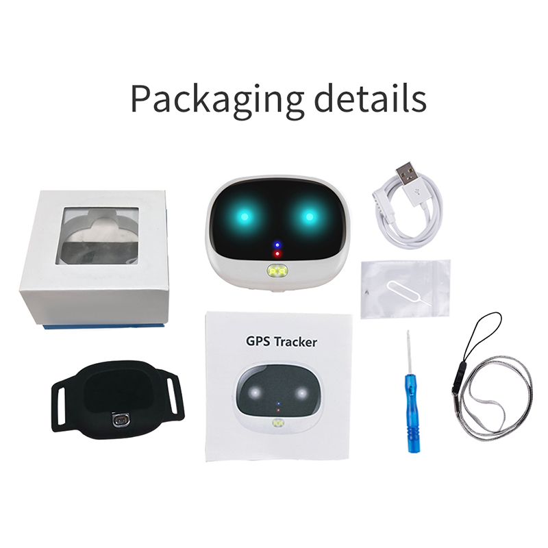 Vjoy Hot Sale V47 Mini Pet Animal GPS Tracker for Kids Portable Collar