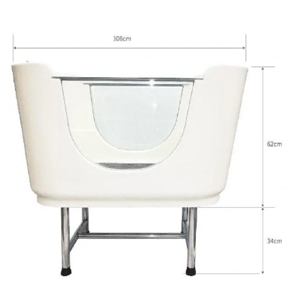 Pet Hospital Grooming Bathtub Stainless Steel Pet Spa Bathtub pet dog grooming table manual grooming table