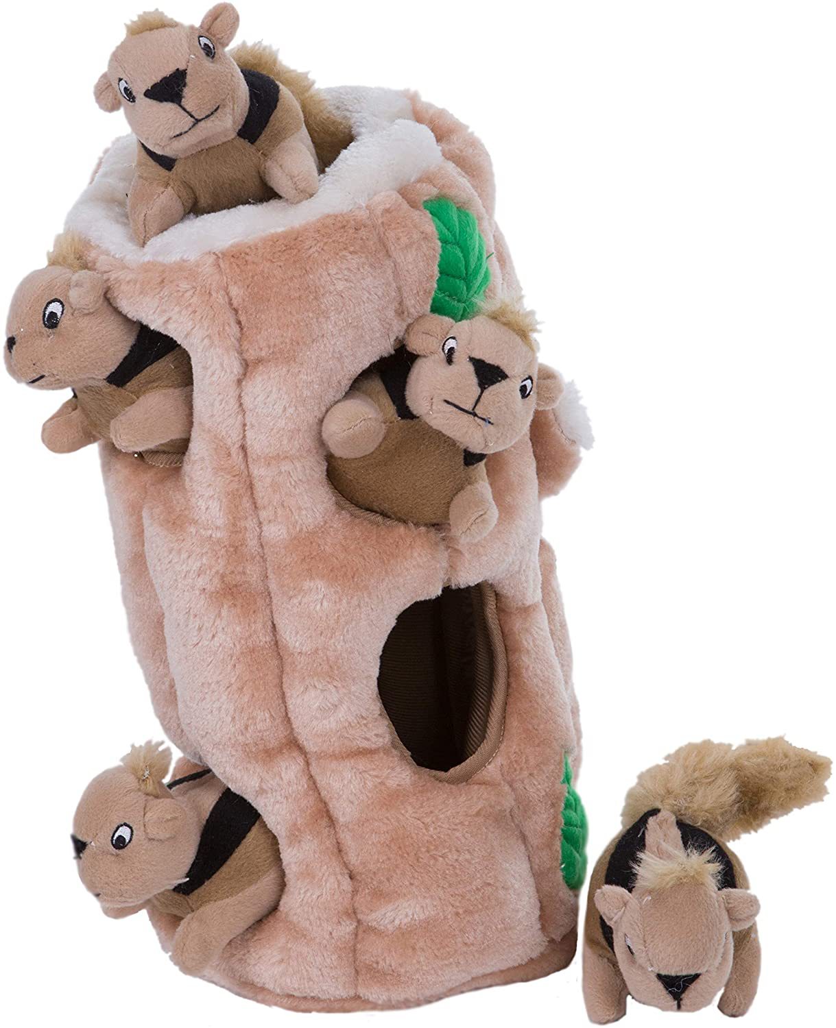 2022 New Pet Product Extrovert Hound Hidden Squirrel Plush Dog Toy