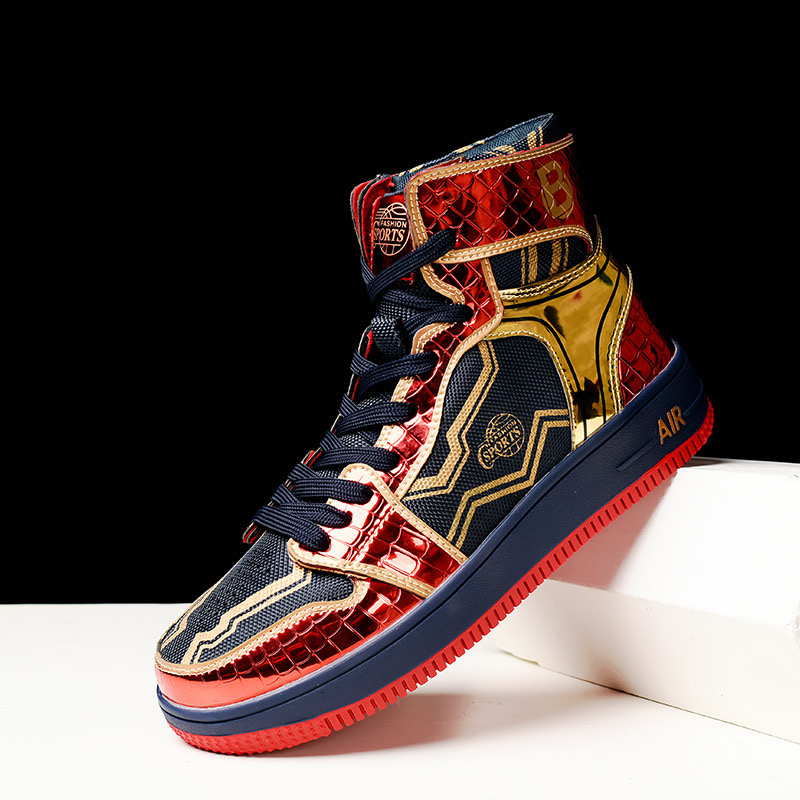 Mens Dropshipping Anime Nezuko Cartoon Cosplay Men Casual High Top Running Shoes Sneakers Women 35-46 7648