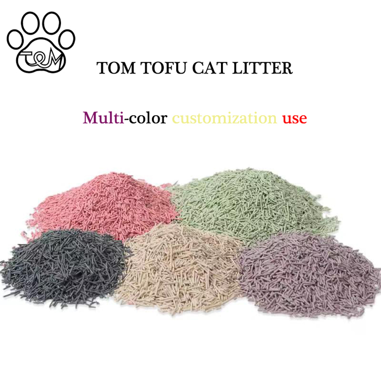 Factory Supply 18L High Quality Strong Clumping And Deodorization strip shape tofu Cat Litter