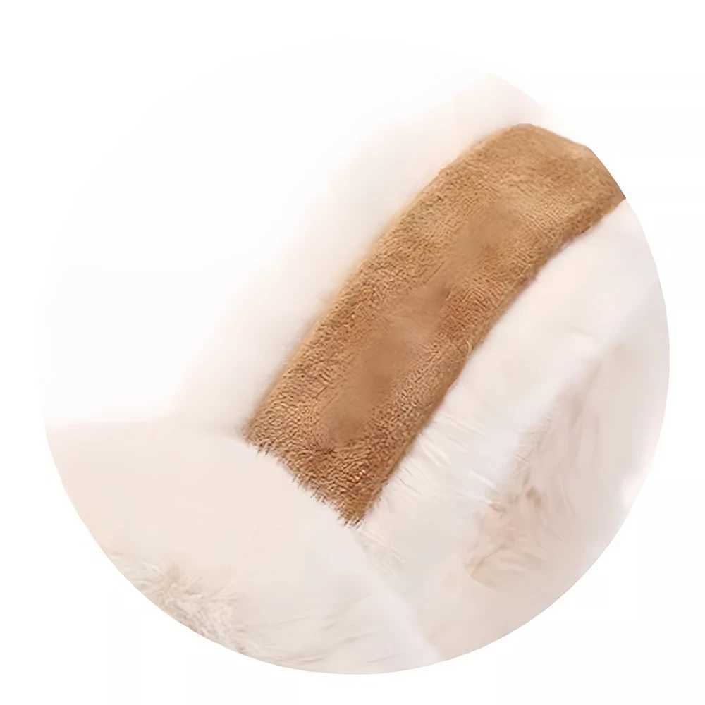 Winter Warm Folding Portable Earmuffs Faux Rabbit Fur Headphone Muffs Male Thicker Deerskin Velvet Ear Cover Womens Cute EarlXJ241126