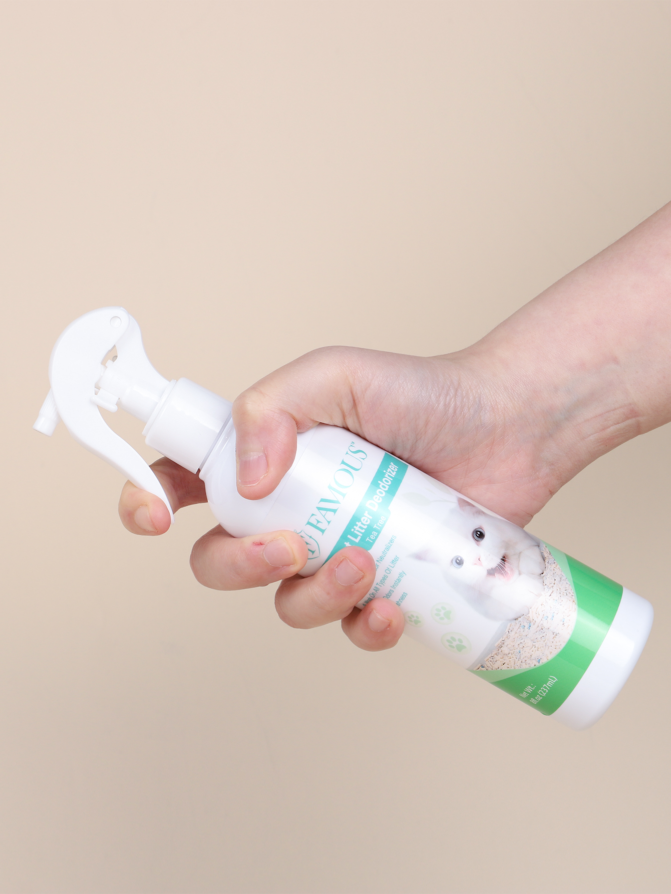 Cat Litter Fragrance Spray For Cat Litter Box Eliminate Cat Litter Smell, Potty Pad Smell & Pet Odor Smell