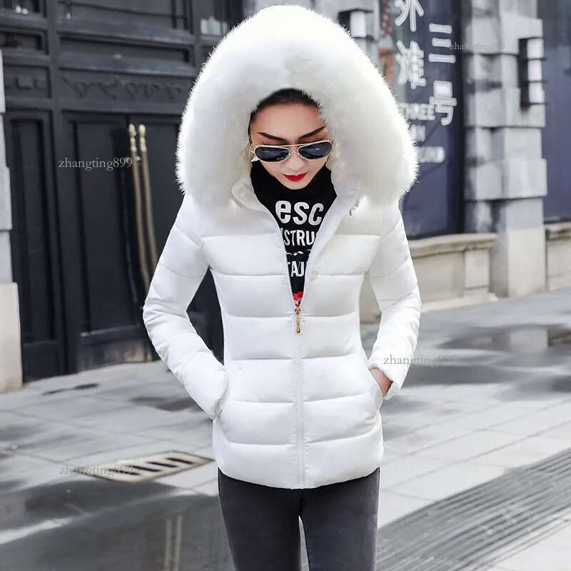 Fashion women 2020 New Arrival Slim Parkas New Plus size For Women's Cotton Down Parka With Hooded Coat Warm Winter Jacket Women