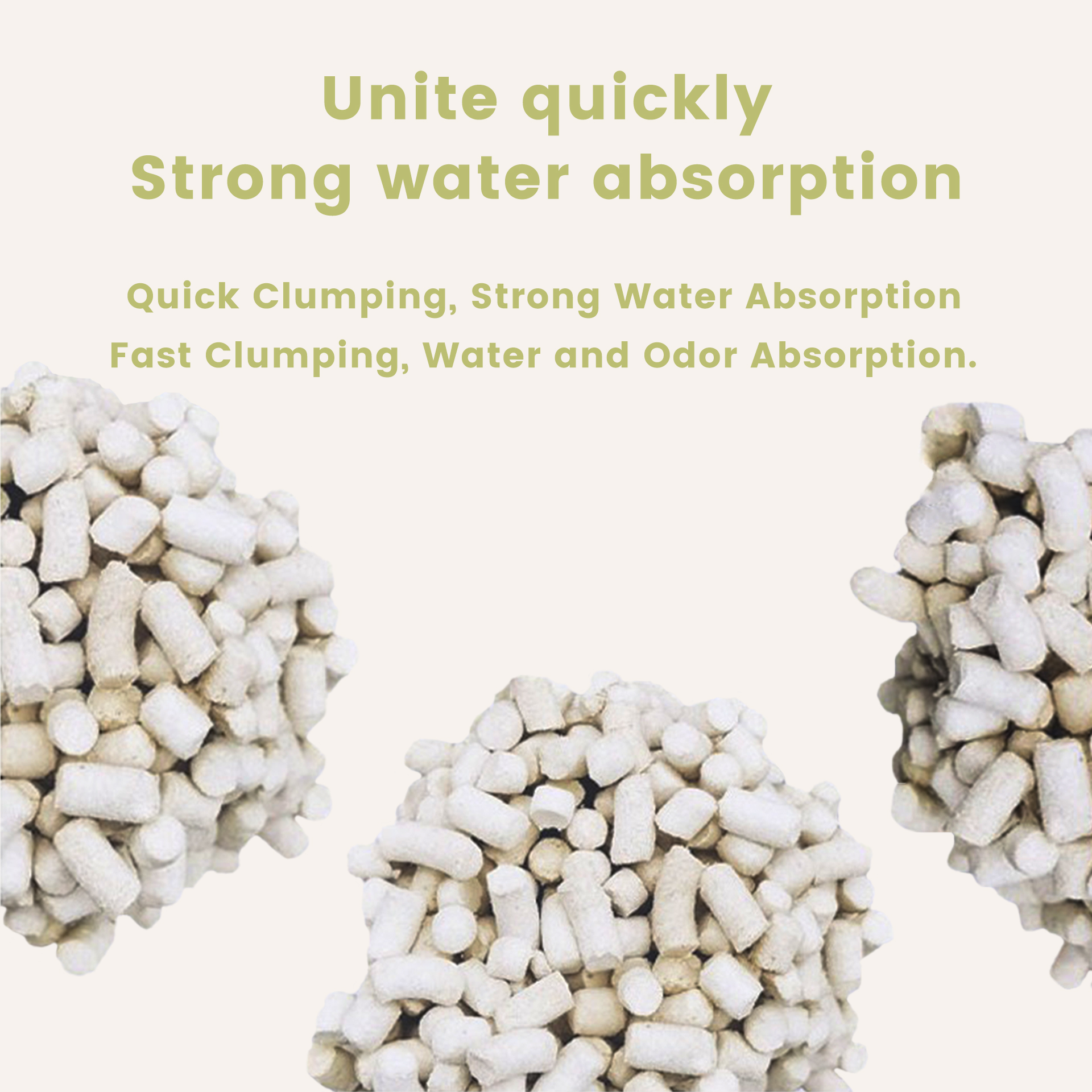 High-Performance Highly Absorbent Gentle and Dust-Free Paper Cat Litter