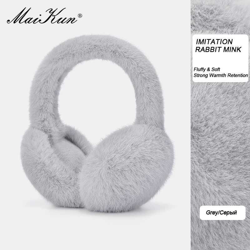 Maikuns new hot earmuffs are fully matched with autumn and winter cycling thick ear bags imitating Marten rabbit earmuffs W241126