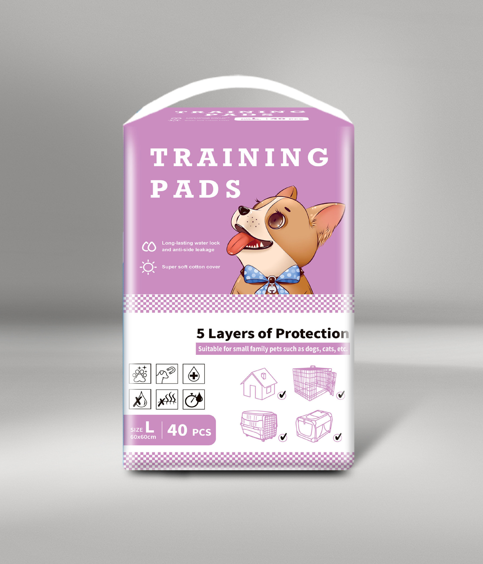 China factory wholesale high quality dog diapers cat and dog diapers disposable absorbent deodorizing pet diapers