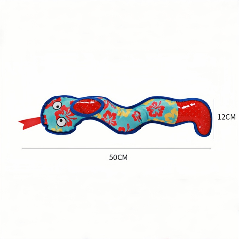Hot Sale Eco-Friendly Wearable Pet Toy Explosive Models' Unique Design Noisy Sound Emitting Toy Snake