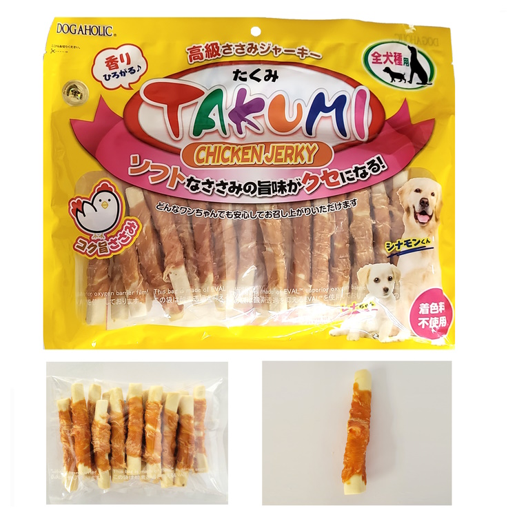 Excellent Quality Pet Dog Molars Snack For Takumi Chicken Milk Flavor Natural Dog Treats