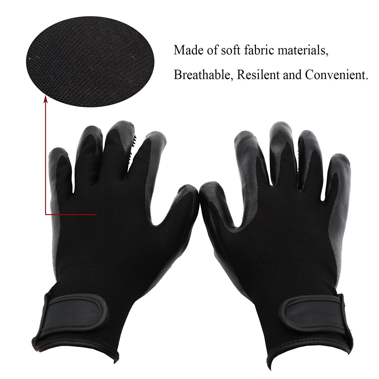 Pflege Handschuh Hund Gloves For Dog Cat Handle Luva Removedora De Pelos Pet Grooming Cats Dogs