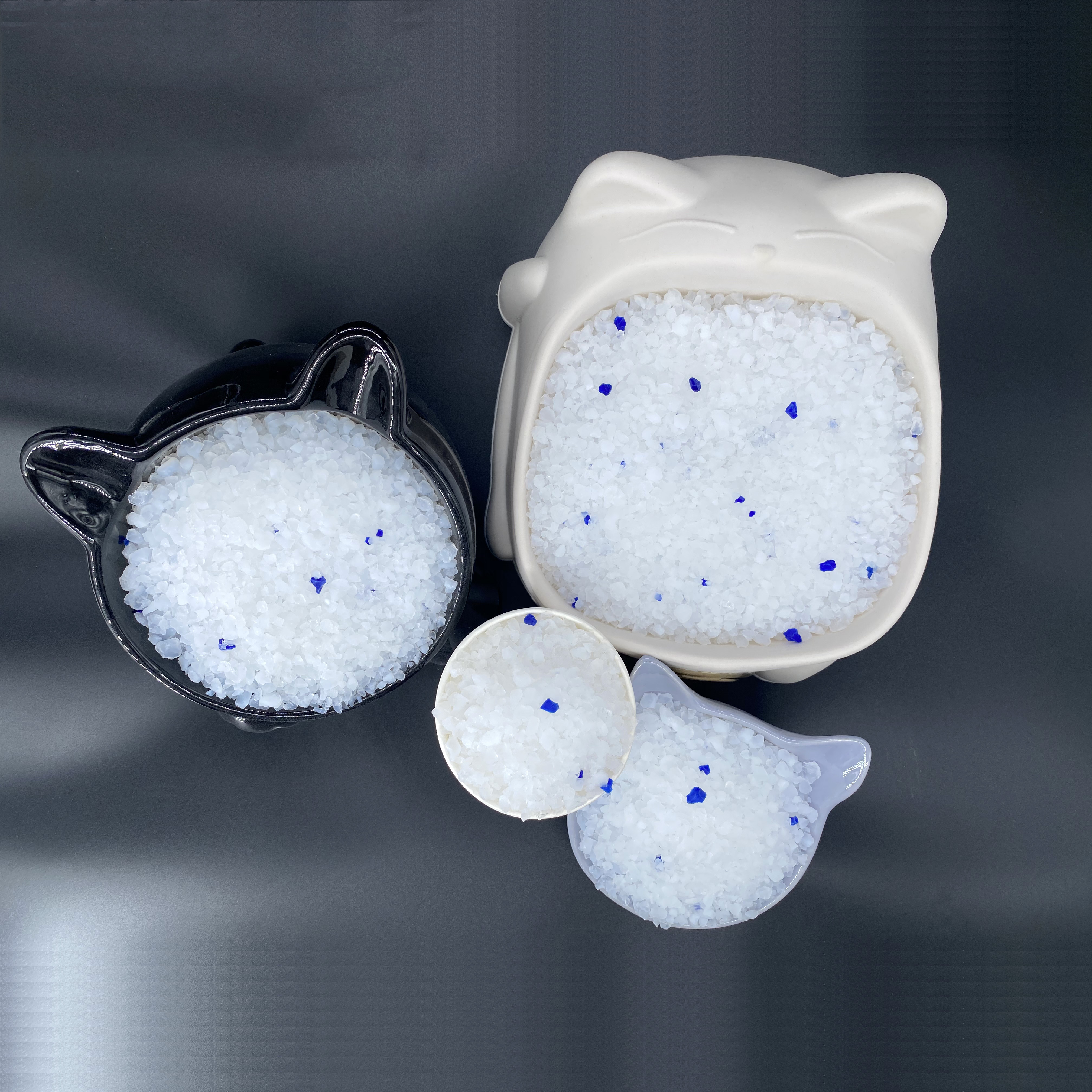 Wholesale Pet Toilet Clean Product Crystal Gel Sand None Clumping Low Dust Silica Cat Litter