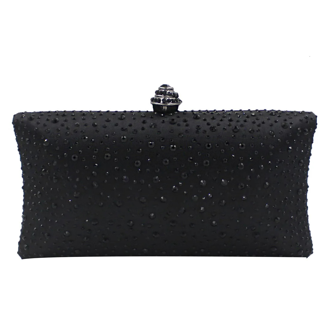 Fashion y Women Clutch Bag With Rhinestone Exquisite n For Party Wedding Shoulder Handbag Evening 241125