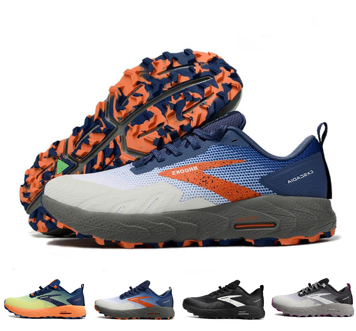Brooks Cascadia 17 Trail Running Shoes Everyday Training Comfortable Shoe For Runner Lightweight Running Sneakers sports wholesale popular dhgate Discount
