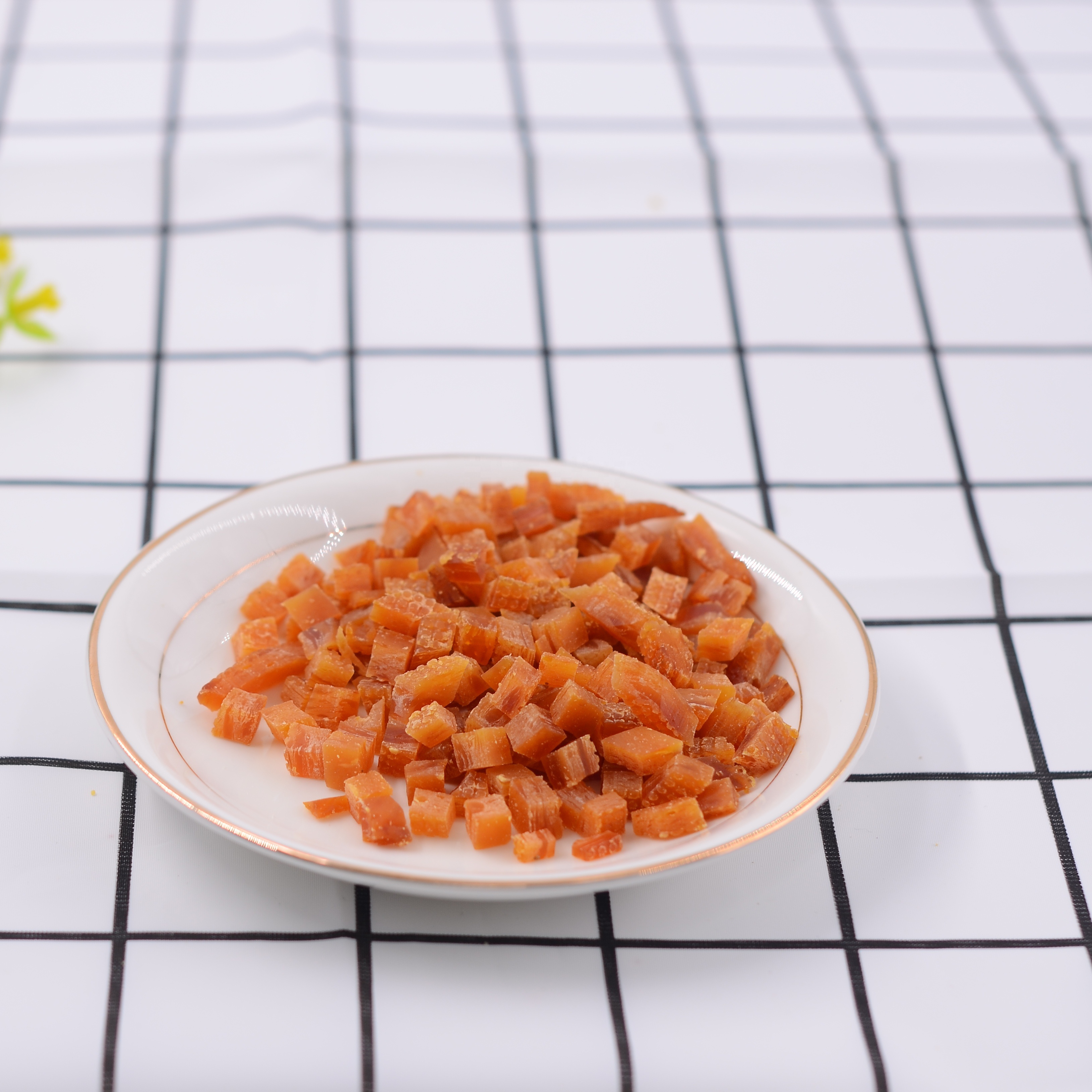 New Special duck fish cube dog food chicken yolk pet Treats natural dog snacks chicken sausage pet food