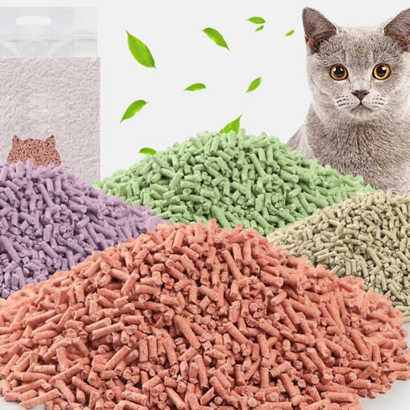 No Pollution Fresh Taste Cheap Tofu Cat Litter Coustum Tofu Mixed Tofu Cat Litter