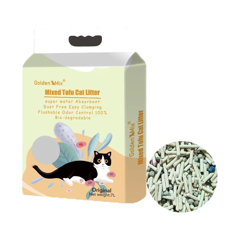 Pet Supplies Free Sample Mixed Tofu Cat Litter Small Lead Bentonite Litter Sand