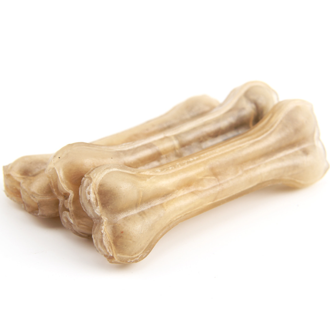 Different Size Compressed Beefhide Sticks Rawhide Pressed Bone Sticks Rawhide Dog Chew Bone