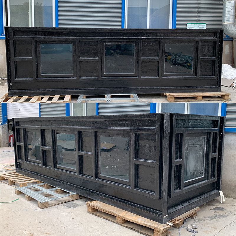 custom made luxury outdoor commercial aquaculture rectangle frp fiberglass sea fish tank aquarium shop display fish farm tank