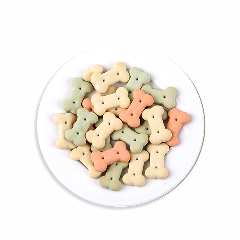 Customized fruit favor calcium milk clean tooth dog chew treats natural dog snacks biscuit and snack