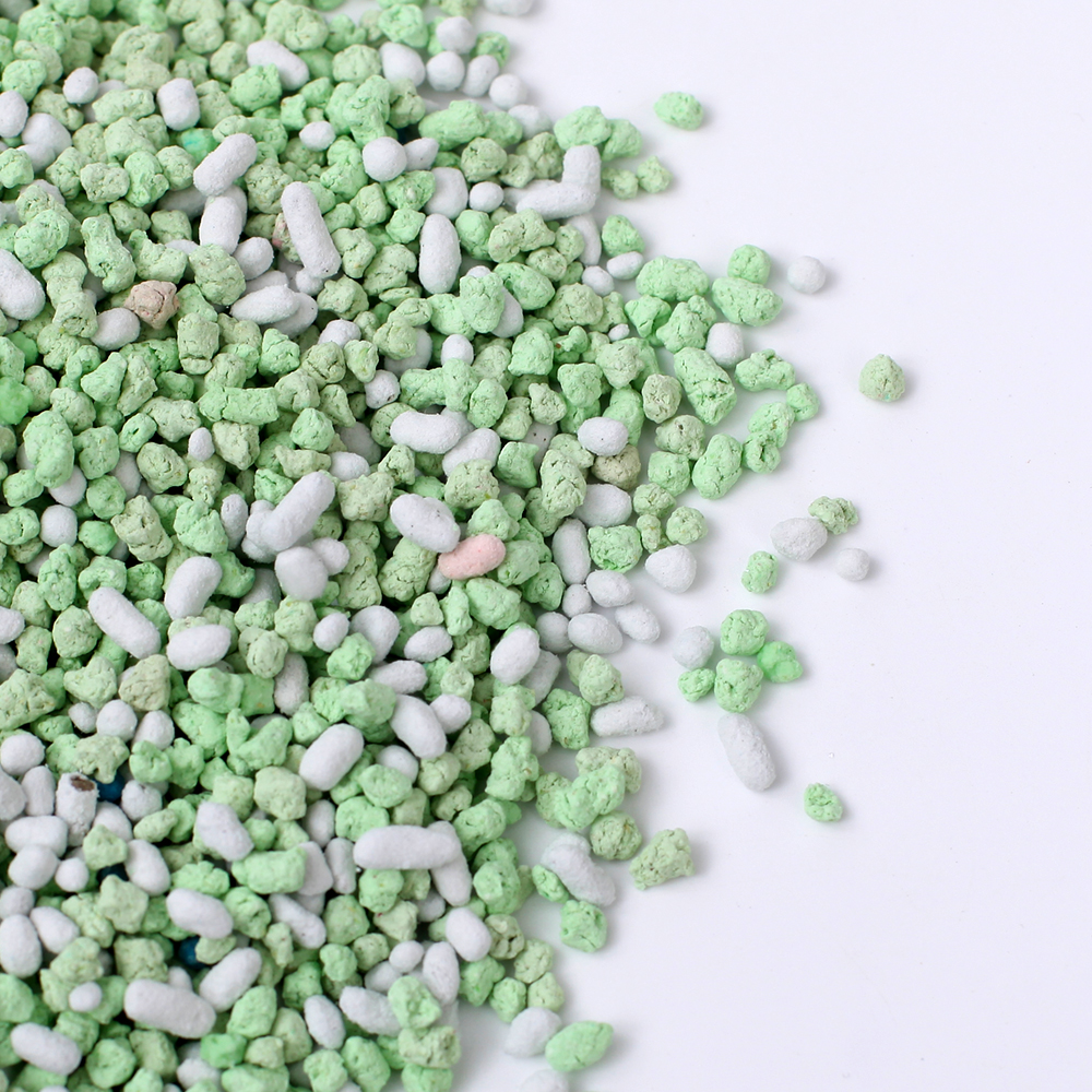 Best selling products 2024 Spherical Puffed High Quality Tofu Cat Litter