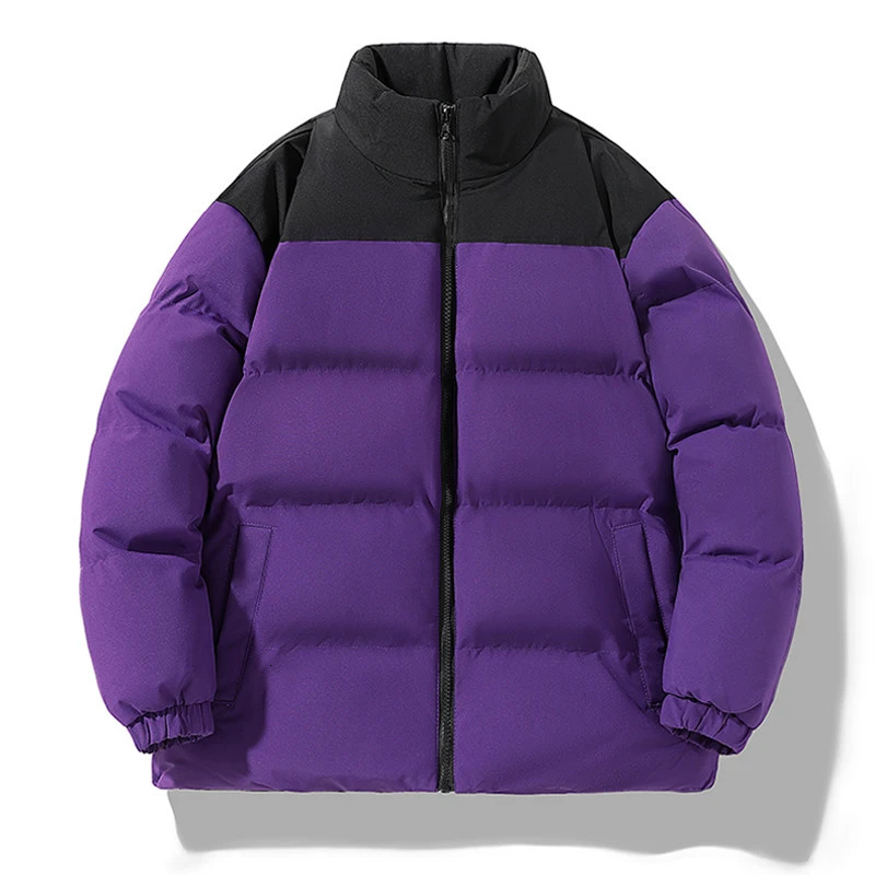 Thick Winter Jacket for Men Fashion Puffer Parkas Men Patch Coat Retro Coat Harajuku Street Clothing Autumn 241121