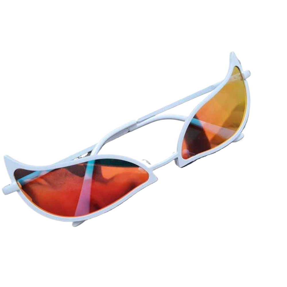Women's Fashion Large Irregular Frame Plastic Full Rim Glasses Dovetail Glasses for Travelling and Photo Taking