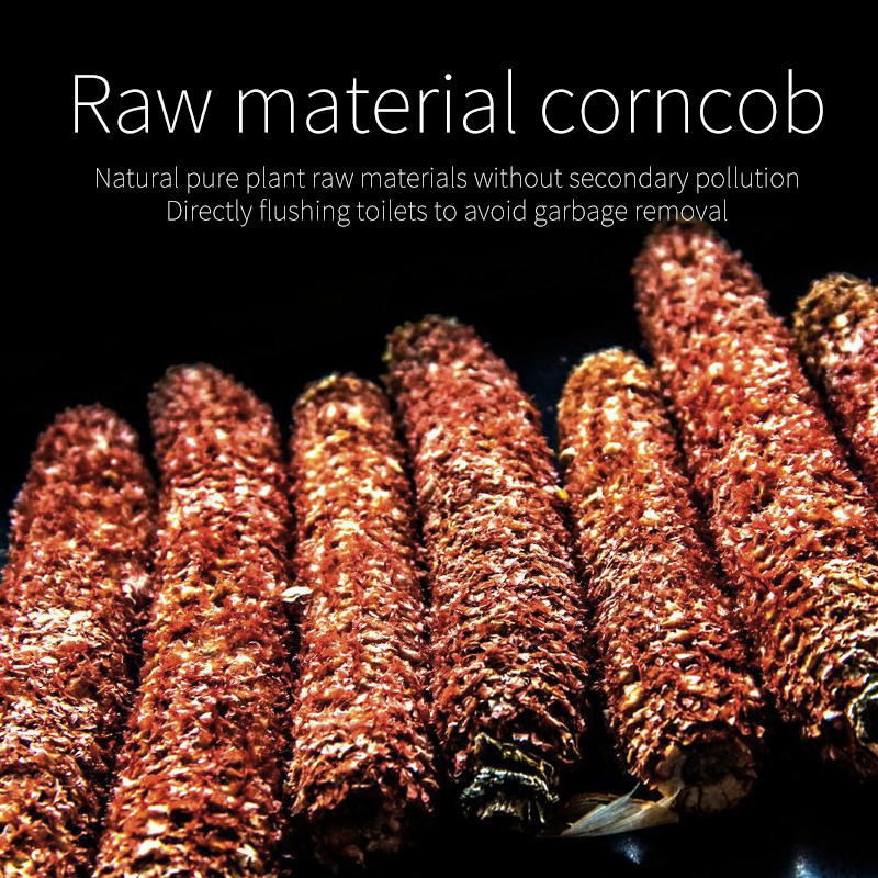 Eco-Friendly Plant Corncob Cat Litter Corncob Strip Cat Litter