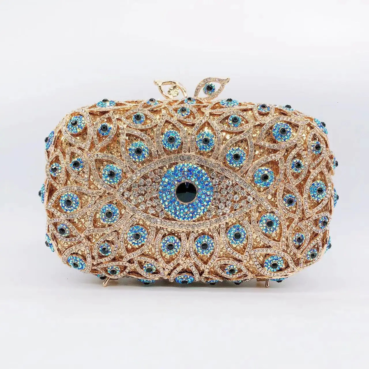 Womens Diamond Handbags Rhinestones Evening Bags Bridal Stones Clutch Purse Lady Clutches Party Wedding Bag 241125