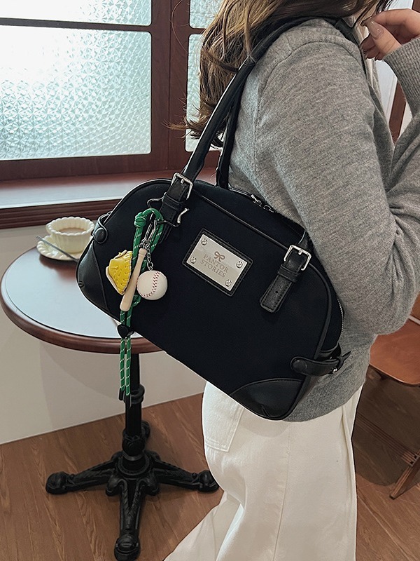Matte Hand-held Commuting For Bags Handbags Women Style Underarm Bag, Texture, Simple Shoulder Bag Designer