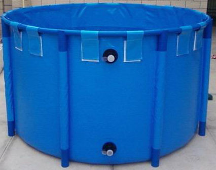 FC1207 Durable Foldable Koi Showing Tank for Aauaculture Fish Farming