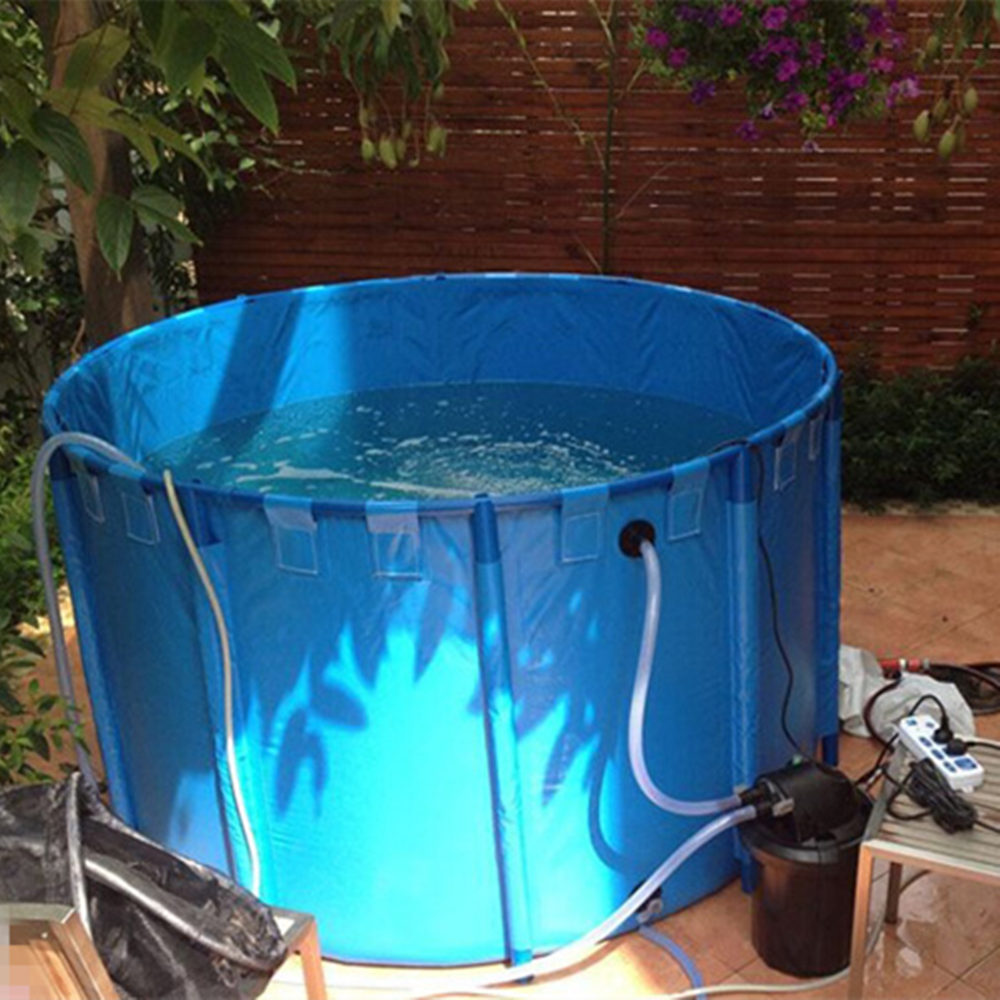 FC2008 200 * 80cm round aquarium waterproof cloth Koi display and breeding