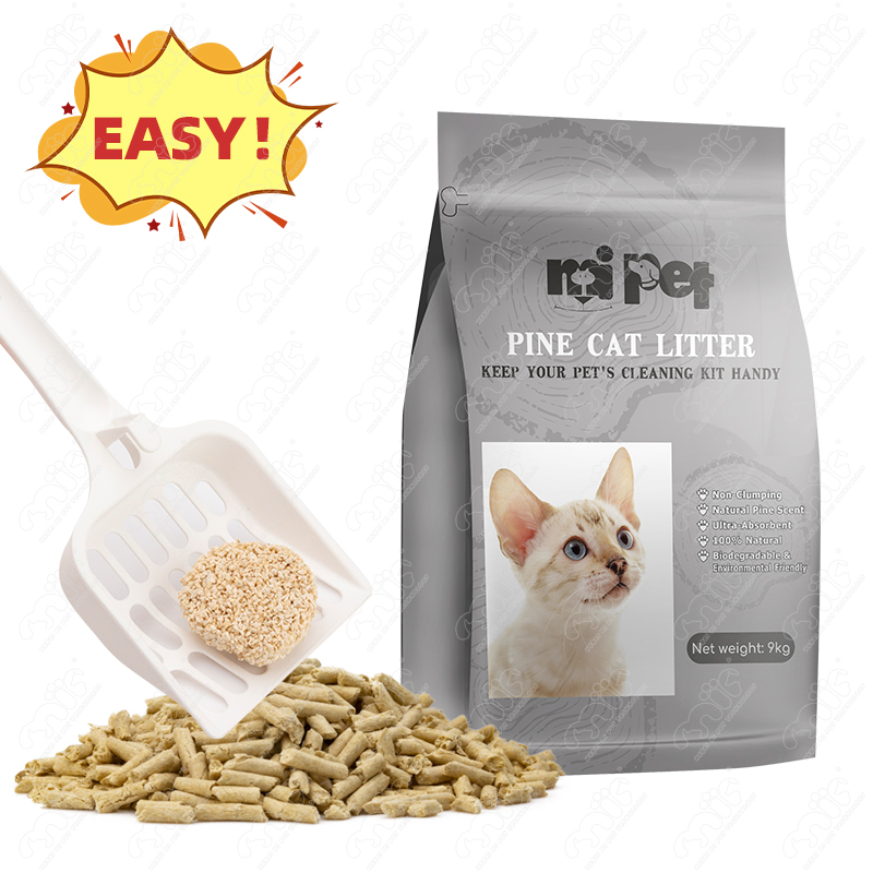 Factory Direct Customizable Weight Pellets Natural Cedar Pine Wood Cat Litter