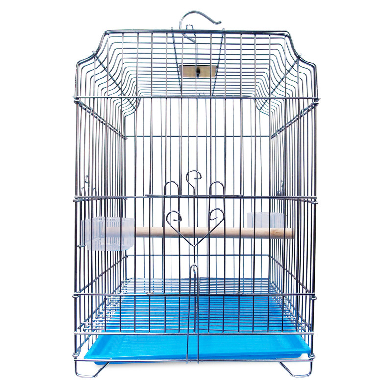 36x35x52 cm Wholesale High Quality Large Bird Cage Galvanized Bird Cage Parrot Cage