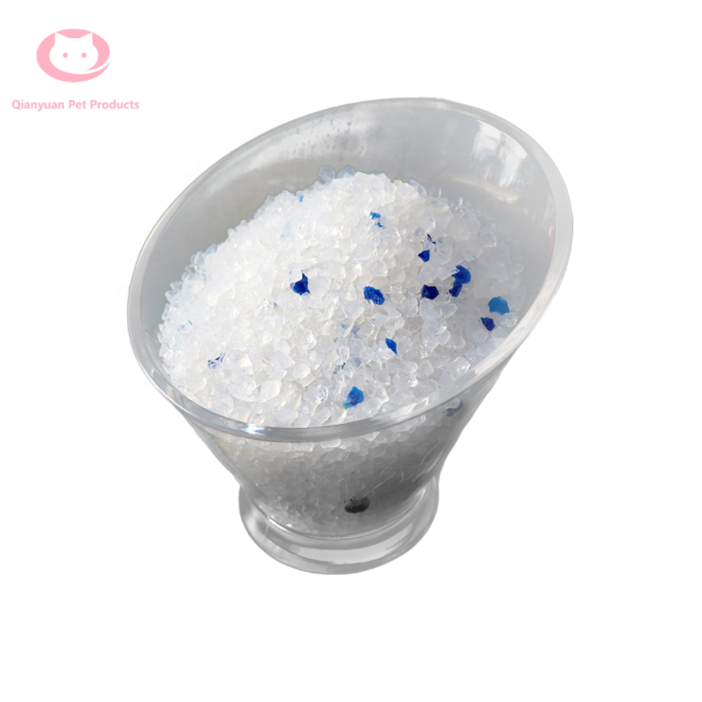 Cat Litter Odour Remover Non Bacteria Silica-gel-cat-litter-in-china best selling ball shape silica gel absorbent