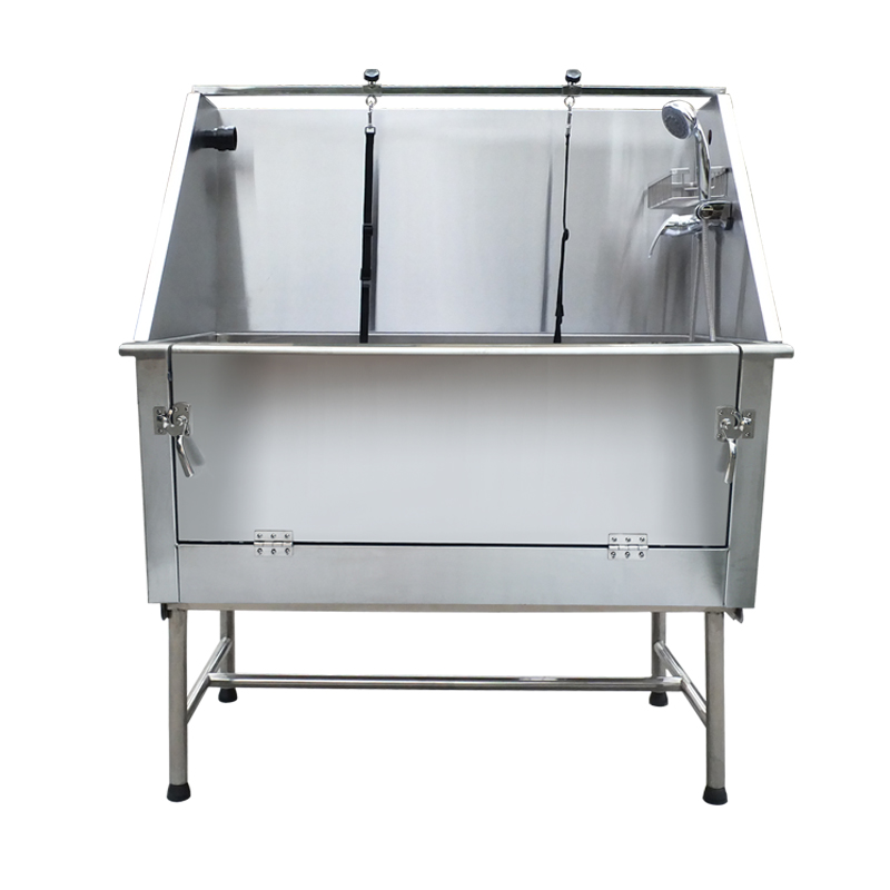 Stainless Steel Pet Groom Tub Washing Bathing Small Size Dog Grooming Bathtub