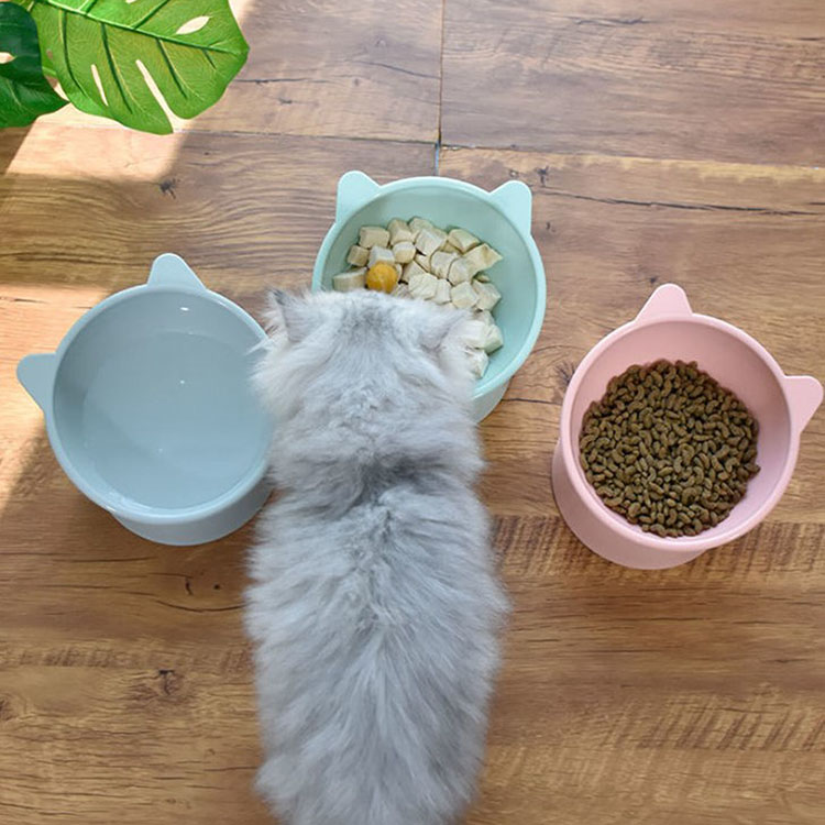 Raised Pet Bowls Elevated Feeder for Dogs Cats Food and Water Bowls Stand Feeder Pet Drinking Bowl