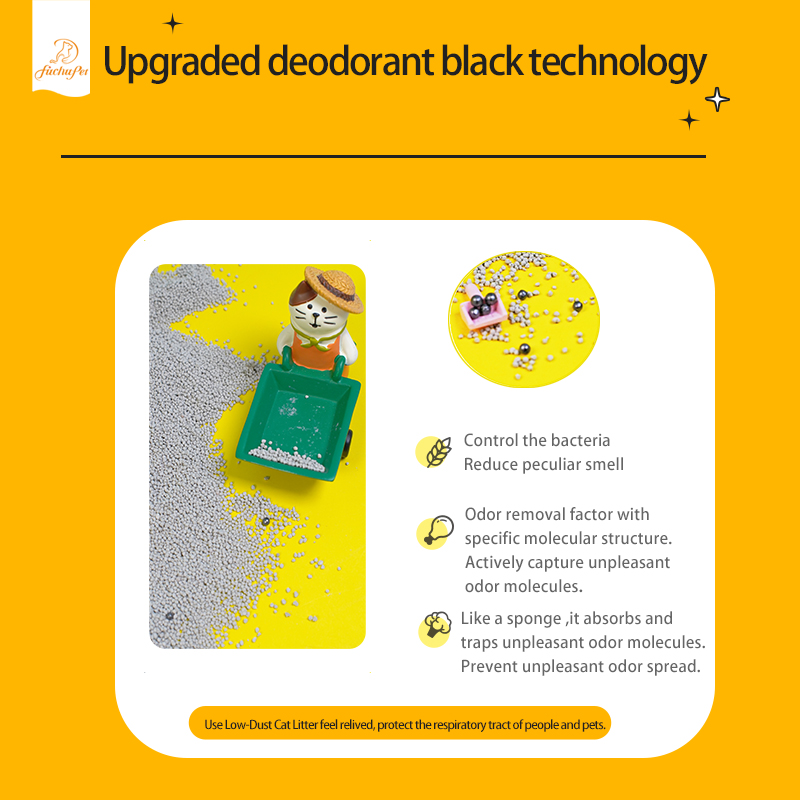 Bentonite Cat Litter Best Price Free Sample Natural Pet Cleaning Grooming Products for Cats Sodium Bentonite Cat Litter