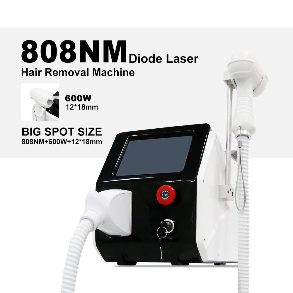 Hot Selling Portable 808 Diode Laser Hair Removal Quick Result Freezing Point Depilation Painless Hair Remover Big Spot Size Laser Follicle Penetratio