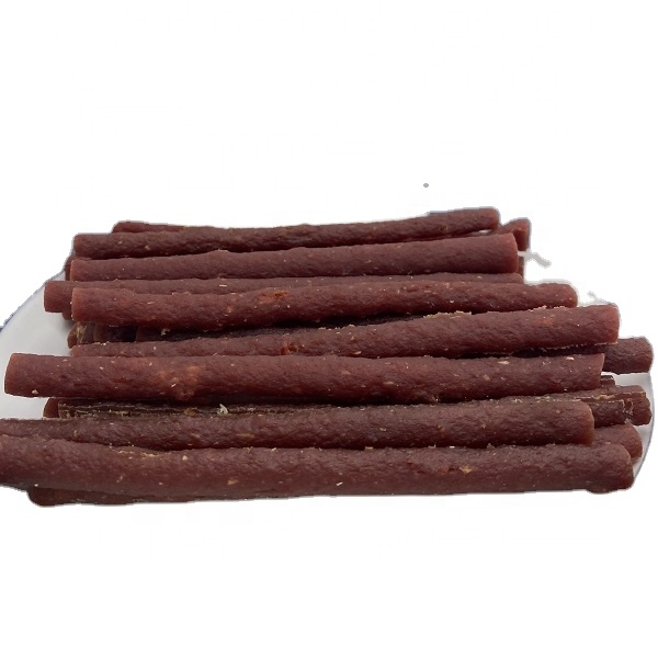 factory Wholesale delicious dog food cheap price pet food duck beef sticks dog snacks OEM pet treats cat dog puppy