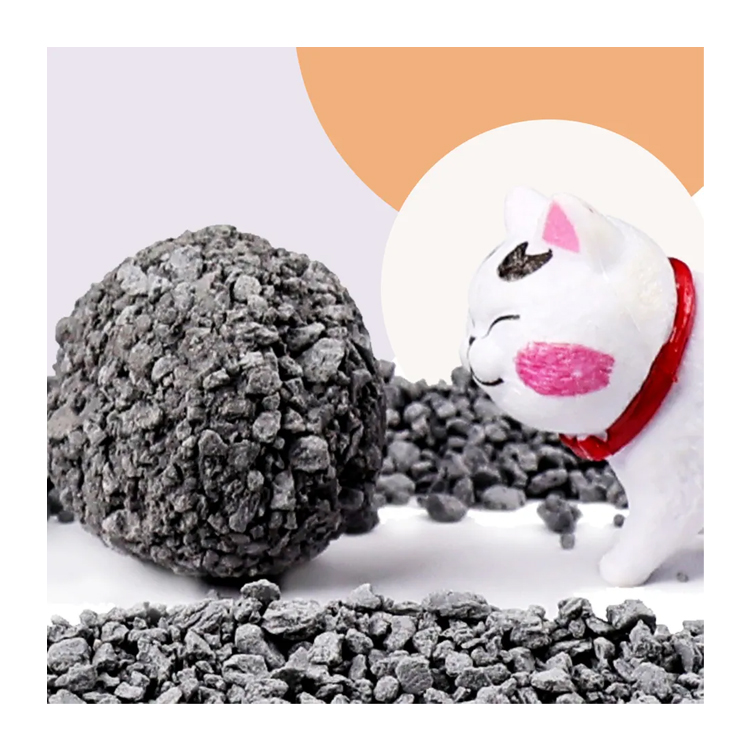 OEM Strong Clumping Dust Free Broken Bentonite Cat Litter For Cats