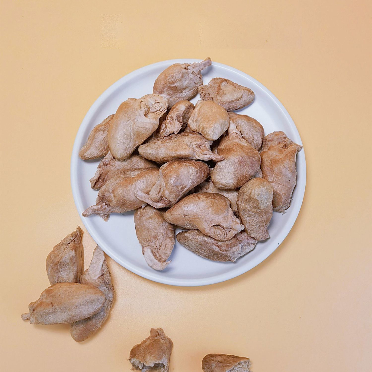 Wholesale of freeze-dried pet snacks Freeze-dried chicken heart Freeze dried cat snack dog snack dog food Dog Treats