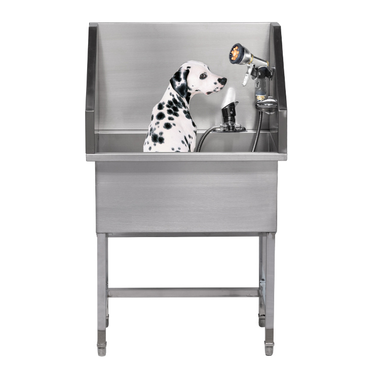Hayeapet Manufacturer high quality Stainless Steel Electric Dog Bathtub Pet Supplies Pet SPA Shower tub