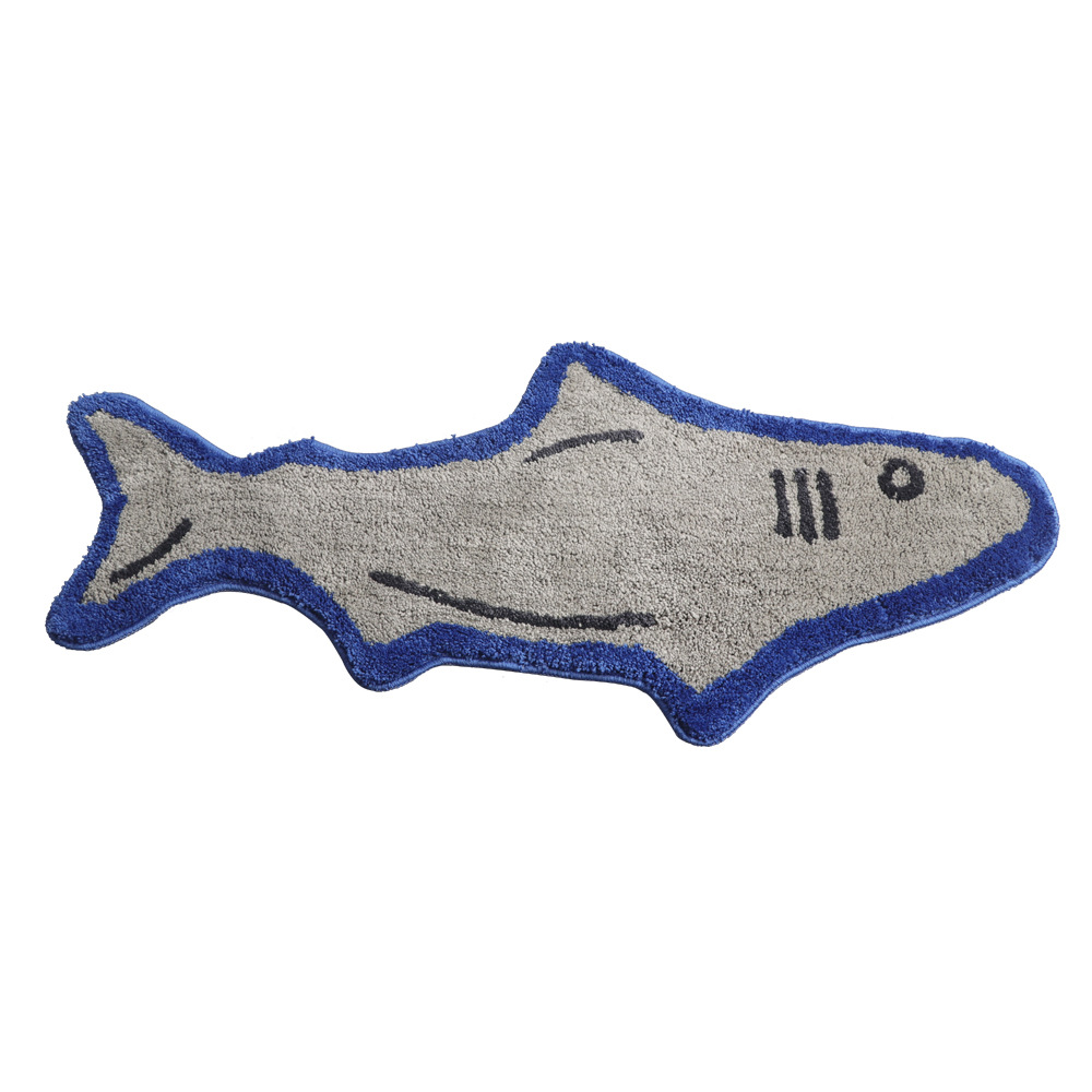 Shaped Microfiber Flocking Cartoon Floor Mat Bedroom Foot Mat Entry Door Mat Bathroom Water-absorbent Non-slip